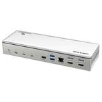 WAVLINK UTD41 PRO RJ45 / Audio / SD Card Reader 15-in-1 Thunderbolt 4 Docking Station, Plug:UK Plug