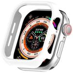 For Apple Watch Series 10 42mm Half Pack PC Hollow Watch Case(White)