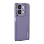 For Redmi Note 13 5G ENKAY Hat-Prince Translucent Matte TPU Phone Case with Lens Film(Purple)