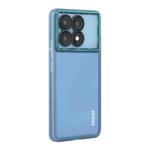 For Redmi K70 / K70 Pro ENKAY Hat-Prince Translucent Matte TPU Phone Case with Lens Film(Blue)