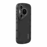 For Huawei Pura 70 ENKAY Hat-Prince Translucent Matte TPU Shockproof Phone Case(Black)