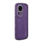 For Huawei nova 12 Pro ENKAY Hat-Prince Translucent Matte TPU Shockproof Phone Case(Purple)