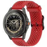 For Xiaomi Watch S4 Sport Liquid Pure Color Silicone Watch Band(Red)