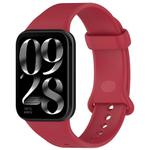 For Xiaomi Mi Band 8 Pro Butterfly Color Buckle Silicone Watch Band(Red)