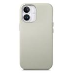 For iPhone 16 Electroplated Metal Button Shockproof Phone Case(White)