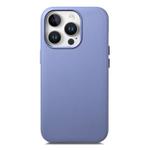 For iPhone 15 Pro Electroplated Metal Button Shockproof Phone Case(Blue)