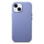 For iPhone 15 Plus Electroplated Metal Button Shockproof Phone Case(Blue)