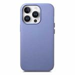 For iPhone 15 Pro Max Electroplated Metal Button Shockproof Phone Case(Blue)