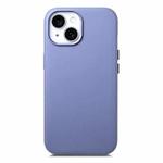 For iPhone 14 Electroplated Metal Button Shockproof Phone Case(Blue)