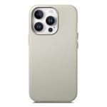 For iPhone 14 Pro Electroplated Metal Button Shockproof Phone Case(White)