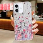 For iPhone 16 Plus Spring Garden Epoxy TPU Phone Case(F02 Spring Garden)