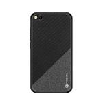 PINWUYO Honors Series Shockproof PC + TPU Protective Case for Xiaomi Redmi Go(Black)