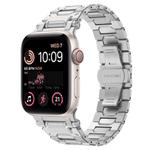 For Apple Watch SE 2022 44mm Pathfinder Stainless Steel Metal Watch Band(Silver)