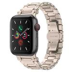 For Apple Watch Series 5 44mm Pathfinder Stainless Steel Metal Watch Band(Titanium Color)