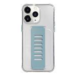 For iPhone 11 Pro Transparent Wristband Shockproof TPU Phone Case(Green)