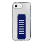 For iPhone 7 / 8 / SE 2022 Transparent Wristband Shockproof TPU Phone Case(Blue)