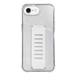 For iPhone 7 / 8 / SE 2022 Transparent Wristband Shockproof TPU Phone Case(White)