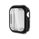 For Apple Watch Series 10 46mm Full Coverage TPU Electroplated Watch Case(Black)