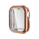 For Apple Watch Series 10 46mm Full Coverage TPU Electroplated Watch Case(Rose Gold)