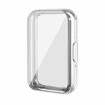 For Samsung Galaxy Fit3 ENKAY Hat-Prince Full Coverage Electroplated Soft TPU Case with Screen Protection(Silver)