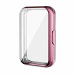 For Samsung Galaxy Fit3 ENKAY Hat-Prince Full Coverage Electroplated Soft TPU Case with Screen Protection(Pink)