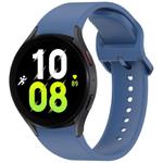 For Samsung Galaxy Watch 5 40 / 44mm Solid Color Colorful Buckle Quick Release Silicone Watch Band(Blue)