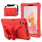 For Lenovo Tab M8 TB-8505F 8.0 / TB-8705N Butterfly Bracket EVA Shockproof Tablet Case(Red)