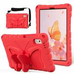 For Lenovo Tab M9 TB-310XU 2023 Butterfly Bracket EVA Shockproof Tablet Case(Red)