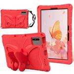 For Xiaomi Redmi Pad 2 /SE 11 2025 Butterfly Bracket EVA Shockproof Tablet Case(Red)