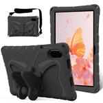 For Honor Pad X8 Pro 11.5 Butterfly Bracket EVA Shockproof Tablet Case(Black)