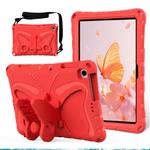 For Honor Pad X8 / X8 Lite 10.1 Butterfly Bracket EVA Shockproof Tablet Case(Red)