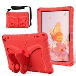 For Amazon Kindle Fire Max 11 2023 Butterfly Bracket EVA Shockproof Tablet Case(Red)