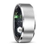 R5 SIZE 8 Smart Ring, Support Health Monitoring / Multiple Sports Modes(Silver)