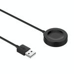 For Huawei Watch GT5 Pro 46mm USB Interface Integrated Smart Watch Charging Cable, Length: 1m(Black)