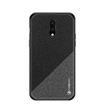 PINWUYO Honors Series Shockproof PC + TPU Protective Case for OnePlus 7(Black)