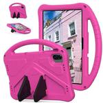 For Infinix XPad 11 inch 2024 EVA Shockproof Tablet Case with Holder(RoseRed)