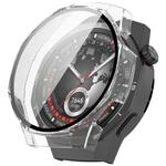 For Huawei Watch GT 5 Pro 46mm Ordinary Style Tempered Glass Film Integrated PC Watch Case(Transparent)