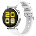 For Huawei Watch GT 5 Pro 42mm Quick Release Silicone Watch Band(White)