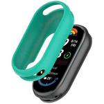 For Xiaomi Smart Band 9 NFC Glossy Surface Silicone Watch Protective Case(Teal Green)