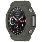 For Amazfit T-Rex3 Armor Hollow TPU Half Coverage Watch Case(Juugle Green)