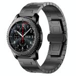 For Samsung Galaxy Gear S3 Frontier Titanium Alloy 22mm Metal Watch Band(Titanium Color)