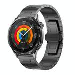 For Amazfit Bip 5 / GTR 4 / GTR 3 Titanium Alloy Metal 22mm Watch Band(Titanium Color)