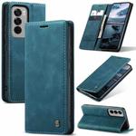 For OPPO Reno12 Pro 5G Global CaseMe 013 Multifunctional Horizontal Flip Leather Phone Case(Blue)