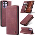 For OPPO Reno13 F 4G / 5G CaseMe 013 Multifunctional Horizontal Flip Leather Phone Case(Red)