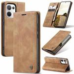 For OPPO Reno13 Global CaseMe 013 Multifunctional Horizontal Flip Leather Phone Case(Brown)