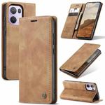 For OPPO Reno13 Pro Global CaseMe 013 Multifunctional Horizontal Flip Leather Phone Case(Brown)