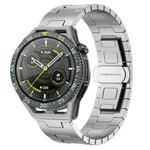 For Huawei Watch GT3 SE Titanium Alloy 22mm Metal Watch Band(Silver)