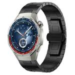 For Huawei watch GT5 Pro 46mm Titanium Alloy 22mm Metal Watch Band(Black)