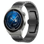 For Huawei Watch GT3 Pro 46mm Titanium Alloy 22mm Metal Watch Band(Titanium Color)