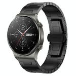 For Huawei Watch GT2 Pro Titanium Alloy 22mm Metal Watch Band(Black)